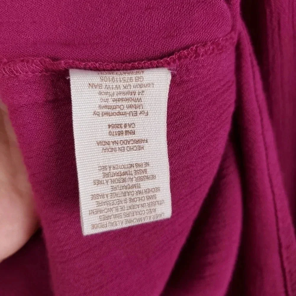 Free People Boyfriend Button Front
